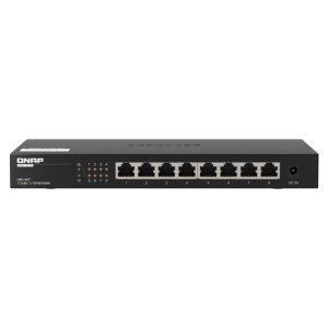 QNAP QSW-1108-8T switch No administrado 2.5G Ethernet (100/1000/2500) Negro QSW-1108-8T