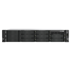 QNAP TS-855EU-8G servidor de almacenamiento SAN Bastidor (2U) Ethernet Negro C5125 TS-855EU-8G