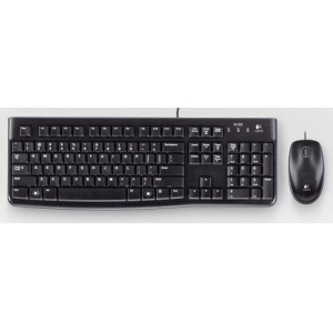 Reacondicionado | Logitech Desktop MK120 teclado Ratón incluido USB QWERTY Portugués Negro 920-002547