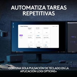 Reacondicionado | Logitech MX Keys S teclado RF Wireless + Bluetooth QWERTY Español Grafito Reacondicionado | Logitech MX Keys S teclado RF Wireless + Bluetooth QWERTY Español Grafito