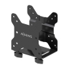 AISENS Soporte Versátil de Instalación para Mini PC, Negro SOPORTE AISENS MINI PC MUY VERSATIL NEGRO MPC05-205
