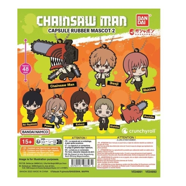 Set Gashapon Lote 40 Articulos Chainsaw VE04891