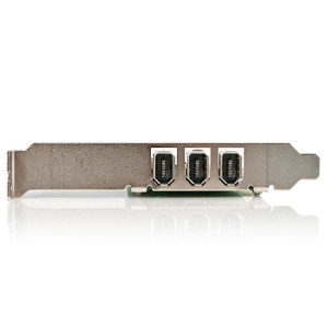 StarTech.com Adaptador Tarjeta Controladora FireWire 400 PCI 4 Puertos FW 6 Pin Chipset TI - IEEE 1394a StarTech.com Adaptador Tarjeta Controladora FireWire 400 PCI 4 Puertos FW 6 Pin Chipset TI - IEEE 1394a