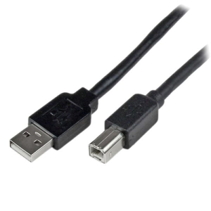 Alternative view of StarTech.com Cable 20 Metros 20m USB B Macho a USB A Macho Activo Amplificado USB 2.0 - Impresora