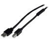 StarTech.com Cable 20 Metros 20m USB B Macho a USB A Macho Activo Amplificado USB 2.0 - Impresora USB2HAB65AC