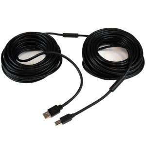 StarTech.com Cable 20 Metros 20m USB B Macho a USB A Macho Activo Amplificado USB 2.0 - Impresora