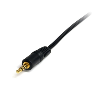 StarTech.com Cable Adaptador de Mini-Jack a RCA 91cm - Jack 3,5mm Macho - 2xRCA Macho - Negro