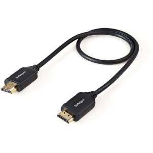 StarTech.com Cable de 50cm HDMI 2.0 Certificado Premium con Ethernet - HDMI de Alta Velocidad Ultra HD de 4K a 60Hz HDR10 - para Monitores o TV UHD StarTech.com Cable de 50cm HDMI 2.0 Certificado Premium con Ethernet - HDMI de Alta Velocidad Ultra HD de 4K a 60Hz HDR10 - para Monitores o TV UHD