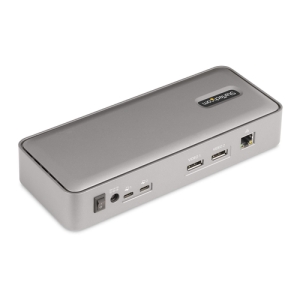 Alternative view of StarTech.com Docking Station KVM USB-C para Portátil - Replicador de Puertos USB Tipo C para 2 Monitores DisplayPort 4K 60Hz - Hub 5x USB - PD 90/45W para 2 Portátiles - Win Mac