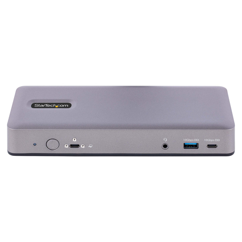 StarTech.com Docking Station USB-C 4K30 Triple /4K60 Doble - Modo Alt DP/DP/HDMI - Hub USB de 7 Puertos - PD 3.0 - GbE - Audio - K-Slots - Works With Chromebook - Replicador de Puertos USB Tipo C StarTech.com Docking Station USB-C 4K30 Triple /4K60 Doble - Modo Alt DP/DP/HDMI - Hub USB de 7 Puertos - PD 3.0 - GbE - Audio - K-Slots - Works With Chromebook - Replicador de Puertos USB Tipo C - Imagen 3