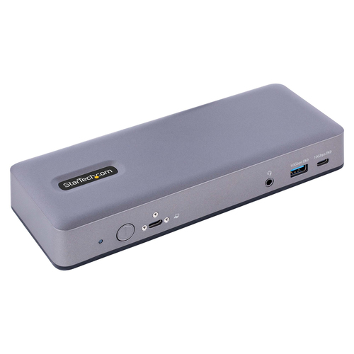 StarTech.com Docking Station USB-C 4K30 Triple /4K60 Doble - Modo Alt DP/DP/HDMI - Hub USB de 7 Puertos - PD 3.0 - GbE - Audio - K-Slots - Works With Chromebook - Replicador de Puertos USB Tipo C StarTech.com Docking Station USB-C 4K30 Triple /4K60 Doble - Modo Alt DP/DP/HDMI - Hub USB de 7 Puertos - PD 3.0 - GbE - Audio - K-Slots - Works With Chromebook - Replicador de Puertos USB Tipo C DK31C3MNCRUE