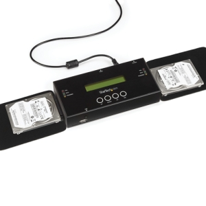 StarTech.com Duplicador y Borrador de Unidades de Disco 1:1 SATA y SAS de 3,5/2,5 StarTech.com Duplicador y Borrador de Unidades de Disco 1:1 SATA y SAS de 3,5/2,5