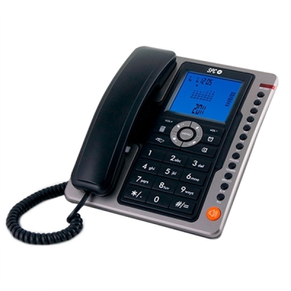 TELEFONO FIJO SPC 3604N OFFICE PRO BLACK 3604N