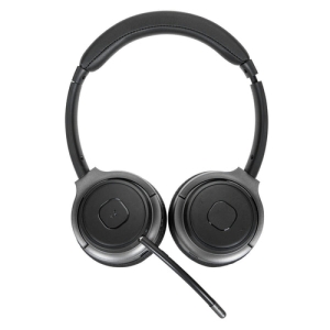 Targus AEH104GL auricular y casco Auriculares Inalámbrico y alámbrico Diadema Llamadas/Música USB Tipo C Bluetooth Negro AEH104GL