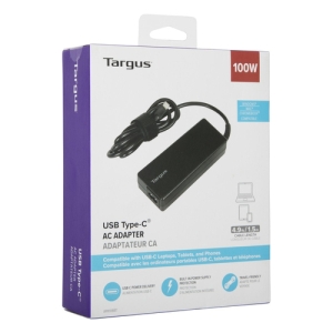 Targus APA108EU adaptador e inversor de corriente Interior 100 W Negro