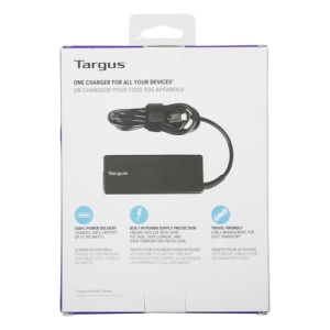 Targus APA108EU adaptador e inversor de corriente Interior 100 W Negro