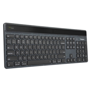 Targus Sustainable Energy Harvesting EcoSmart teclado Bluetooth AZERTY Francés Negro Targus Sustainable Energy Harvesting EcoSmart teclado Bluetooth AZERTY Francés Negro