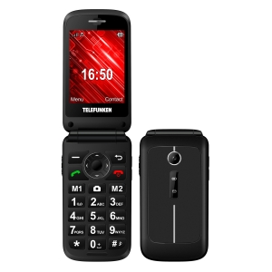 Telefono Movil Telefunken S430 Senior Phone TF-GSM-430-BK