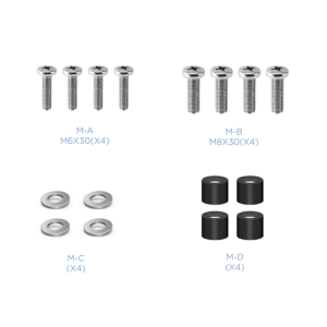 TooQ LP4170F-B soporte para TV 177,8 cm (70") Negro