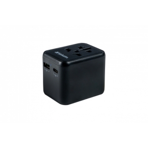 Verbatim 49544 adaptador de enchufe eléctrico Universal Negro Verbatim 49544 adaptador de enchufe eléctrico Universal Negro
