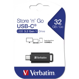 Verbatim Store 'n' Go unidad flash USB 32 GB USB Tipo C 3.2 Gen 1 (3.1 Gen 1) Negro Verbatim Store 'n' Go unidad flash USB 32 GB USB Tipo C 3.2 Gen 1 (3.1 Gen 1) Negro
