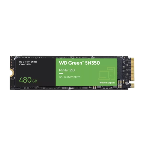 WD Green SN350 NVMe SSD 480GB M.2 WDS480G2G0C