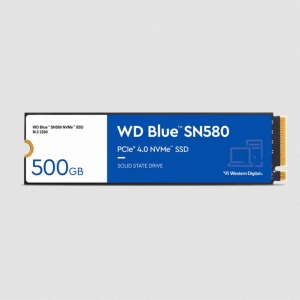 WD SSD Blue SN580 500GB PCIe Gen4 NVMe WDS500G3B0E