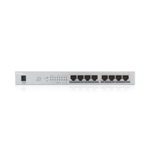 Zyxel GS1008HP No administrado Gigabit Ethernet (10/100/1000) Energía sobre Ethernet (PoE) Gris Zyxel GS1008HP No administrado Gigabit Ethernet (10/100/1000) Energía sobre Ethernet (PoE) Gris