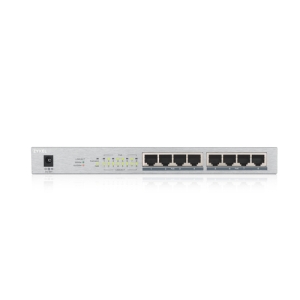 Zyxel GS1008HP No administrado Gigabit Ethernet (10/100/1000) Energía sobre Ethernet (PoE) Gris Zyxel GS1008HP No administrado Gigabit Ethernet (10/100/1000) Energía sobre Ethernet (PoE) Gris