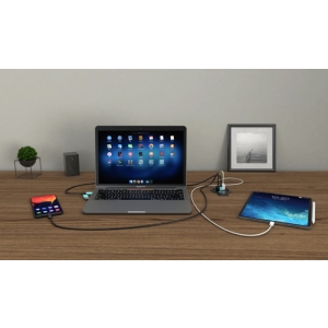 i-tec Built-in Desktop Fast Charger, USB-C PD 3.0 + 3x USB 3.0 QC3.0, 96 W i-tec Built-in Desktop Fast Charger, USB-C PD 3.0 + 3x USB 3.0 QC3.0, 96 W