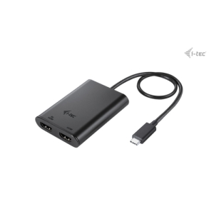 i-tec USB-C Dual 4K/60Hz (single 8K/30Hz) HDMI Video Adapter i-tec USB-C Dual 4K/60Hz (single 8K/30Hz) HDMI Video Adapter
