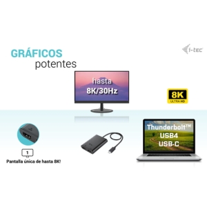 i-tec USB-C Dual 4K/60Hz (single 8K/30Hz) HDMI Video Adapter i-tec USB-C Dual 4K/60Hz (single 8K/30Hz) HDMI Video Adapter