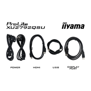 iiyama ProLite pantalla para PC 68,6 cm (27") 2560 x 1440 Pixeles Dual WQHD LED Negro