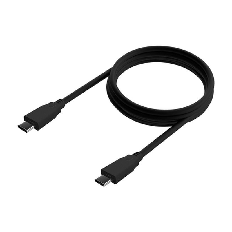 AISENS Cable USB 3.2 Gen2x2 20Gbps 8k@30Hz 5A 100w E-Marker, Tipo USB-C/M-USB-C/M, Negro, 0.6m - Imagen 2
