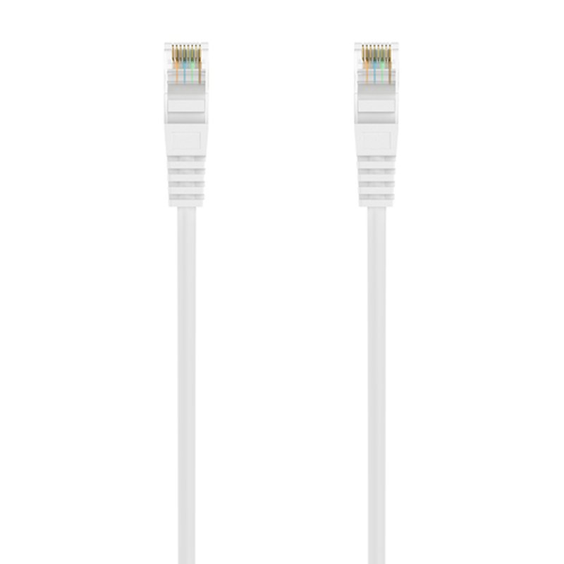 AISENS Cable de Red Latiguillo RJ45 LSZH Cat.6A 500 Mhz UTP AWG24, Blanco, 2.0M - Imagen 2