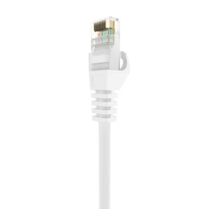 AISENS Cable de Red Latiguillo RJ45 LSZH Cat.6A 500 Mhz UTP AWG24, Blanco, 2.0M