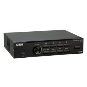 ATEN Switch de presentación quadview con multistreaming