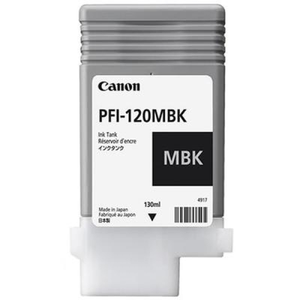 Canon PFI-120MBK cartucho de tinta 1 pieza(s) Original Negro mate 2884C001AA