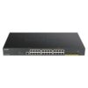 D-Link_DGS-1250-28XMP_switch_Gestionado_L3_Gigabit_Ethernet_(10/100/1000)_Energía_sobre_Ethernet_(PoE)_Negro