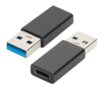 Ewent EW9650 cambiador de género para cable USB Type-A USB Tipo C Negro Ewent_EW9650_cambiador_de_género_para_cable_USB_Type-A_USB_Tipo_C_Negro