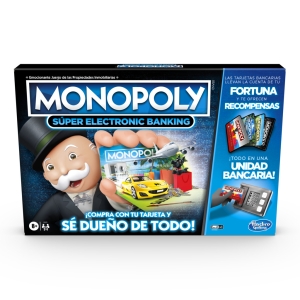 Juego Mesa Hasbro Super Electronic Banking E8978105