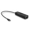 Lindy 43249 hub de interfaz USB 3.2 Gen 1 (3.1 Gen 1) Type-C 5000 Mbit/s Negro Lindy_43249_hub_de_interfaz_USB_3.2_Gen_1_(3.1_Gen_1)_Type-C_5000_Mbit/s_Negro