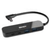 Lindy 43334 hub de interfaz USB 3.2 Gen 2 (3.1 Gen 2) Type-C 10000 Mbit/s Negro Lindy 43334 hub de interfaz USB 3.2 Gen 2 (3.1 Gen 2) Type-C 10000 Mbit/s Negro