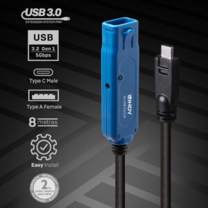 Lindy_43381_cable_USB_8_m_USB_3.2_Gen_1_(3.1_Gen_1)_USB_C_USB_A_Negro,_Azul