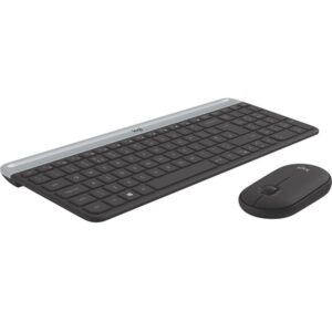 Logitech_MK470_teclado_Ratón_incluido_RF_inalámbrico_AZERTY_Francés_Grafito