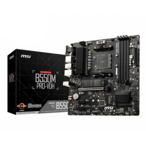 MSI_B550M_PRO-VDH_placa_base_AMD_B550_Zócalo_AM4_micro_ATX