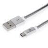 Maillon Technologique Premium MTPMUMS241 cable USB 1 m USB 2.0 USB A Micro-USB B Plata Maillon Technologique Premium MTPMUMS241 cable USB 1 m USB 2.0 USB A Micro-USB B Plata