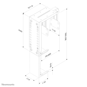 Neomounts by Newstar Soporte de PC para escritorio Neomounts by Newstar Soporte de PC para escritorio