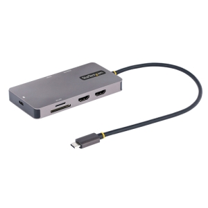StarTech.com Adaptador Multipuertos USB C 2x HDMI 4K 60Hz