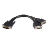 StarTech.com Cable de 0,2m de LFH59 DMS-59 a doble dual VGA - DMS59 Macho - 2x VGA Hembra StarTech.com Cable de 0